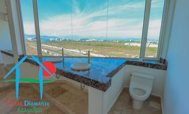 Penthouse con 6 recámaras, terraza, jacuzzi y vista al mar