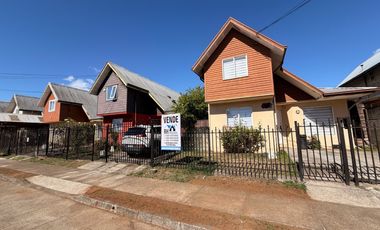 Casa en Venta 3D, 2B, Excelente Conectividad, Villa los Creadores, Fundo el Carmen, Temuco