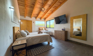 CABAÑA EN CONDOMINIO AMUEBLADA EN TAPALPA LOS ADOBES