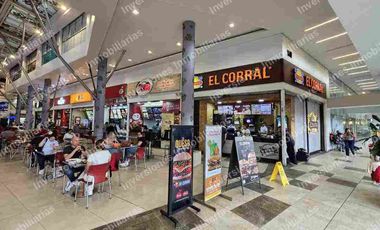 Local de  comidas, rentando