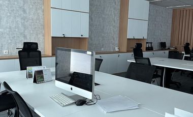 Sewa Ruang Kantor Furnish Gandan 8 Office Tower 340Sqm Harga Nego