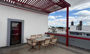 PH Amueblado en Renta en el Centro Histórico de Puebla