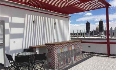 PH Amueblado en Renta en el Centro Histórico de Puebla