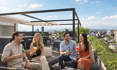 ROMA NORTE, Invierte en el Corazón de la Ciudad. LOFT-ESTUDIOS