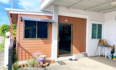 House for sale at Marouy Motorway, Chachoengsao. Single-storey detached house, airy and spacious with a large surrounding area.