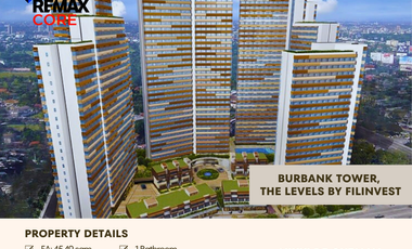 FOR SALE: 1BR The Levels, Burbank Tower, Filinvest, Muntinlupa