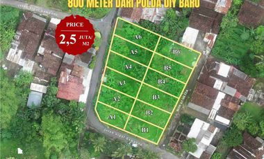 Akses Mudah Ke kota jogja dekat POLDA Baru Jogja