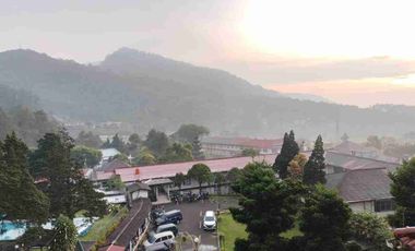 Dijual Hotel Di Jalan Raya Puncak Pass Dengan Tingkat Occupancy Tinggi dan View Pegunungan, Kebun Teh