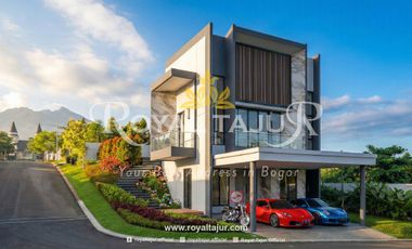 Rumah Bergaya American Style di Tengah Kota Bogor - Free PPN - Tanpa DP - Langsung SHM - Subsidi Biaya KPR