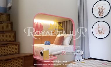 Rumah Bergaya American Style di Tengah Kota Bogor - Free PPN - Tanpa DP - Langsung SHM - Subsidi Biaya KPR