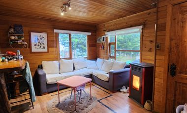 Oportunidad, Parcela con cabaña de 3 dormitorios, Condominio cerrado.