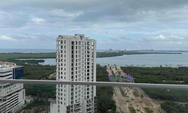 Departamento amueblado en renta Cancún