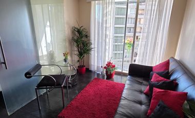 En venta Impecable departamento 1D 1B en Santiago - excelente conectividad, espacios comunes seguridad 24/7