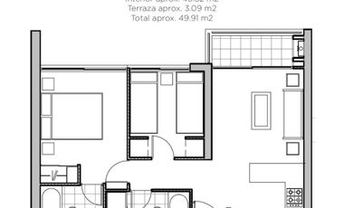 Arriendo departamento nuevo amoblado $650.000, gastos comunes incluidos, se admiten mascotas.