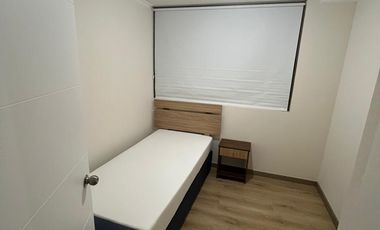 Arriendo departamento nuevo amoblado $650.000, gastos comunes incluidos, se admiten mascotas.