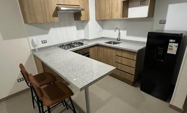 Arriendo departamento nuevo amoblado $650.000, gastos comunes incluidos, se admiten mascotas.