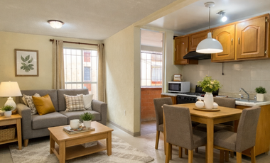 Venta Departamento 2 recámaras a media cuadra de Vía Morelos, lista para habitar. Santa Clara Coatitla, Ecatepec de Morelos, México