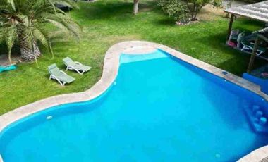 casa 4d piscina quincho recepción final condominio batuco lampa