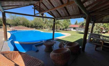 casa 4d piscina quincho recepción final condominio batuco lampa