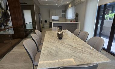 3 Bedroom Fully Furnished House For Rent in Bgc Mckinley West Village Taguig