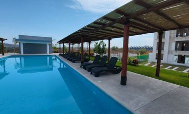 Departamento nuevo planta baja de 3 recámaras con alberca | Santa Fe, Xochitepec