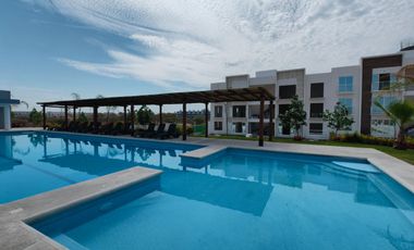 Departamento nuevo planta baja de 3 recámaras con alberca | Santa Fe, Xochitepec