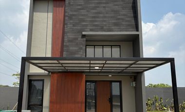 Rumah Baru 2 Lantai Desain Modern Estetik Ala Jepang Dalam Cluster Eksklusif, Lokasi Akses Strategis 15 Menit ke Summarecon Mall dan Stasiun KRL LRT Bekasi, DP 0% Cicilan Mulai 4 Jutaan - Free PPN & Bebas Biaya Biaya