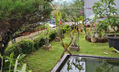 RUMAH MEWAH RASA VILLA DI SENTUL BOGOR,SEMI FURNISHED BISA KPR PLUS KOLAM RENANG DEKAT TOL & AEON SENTUL