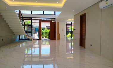 w/Pool House and Lot for Sale in BF Homes Village Paranaque Modern Elegant Finish- JB