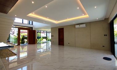 w/Pool House and Lot for Sale in BF Homes Village Paranaque Modern Elegant Finish- JB