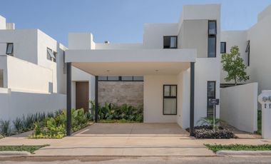 Casa en venta ENTREGA INMEDIATA 3 recámaras en privada en Mérida