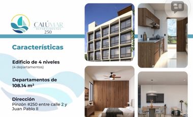 DEPARTAMENTO EN PREVENTA EN CALLE PINZON