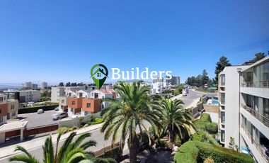 En venta amplio departamento con terraza privada en Lomas de Montemar, Concón