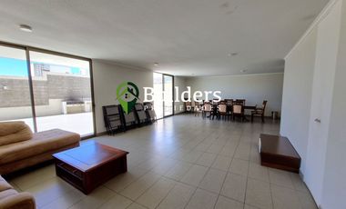 En venta amplio departamento con terraza privada en Lomas de Montemar, Concón