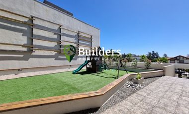 En venta amplio departamento con terraza privada en Lomas de Montemar, Concón