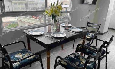 rento deparatamento amoblado sector calle Panamá centro de Guayaquil