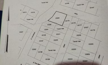 Tanah SHM Pongangan Manyar Gresik Dijual Murah cepat edisi B.U Poll