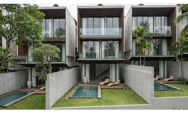 Dijual villa river view dan view sawah abadi dalam komplek Greenlot