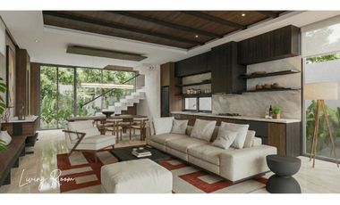 Dijual villa river view dan view sawah abadi dalam komplek Greenlot