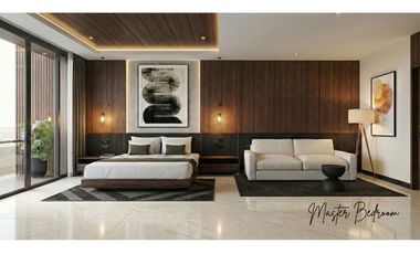 Dijual villa river view dan view sawah abadi dalam komplek Greenlot