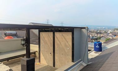 RUMAH BAGUS 2 LANTAI MINIMALIS MODERN LINGKUNGAN ASRI NYAMAN SIAP HUNI DI KOTA BALI RESIDENCE BANDUNG