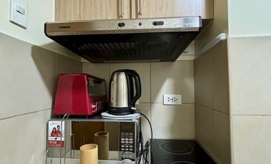 Fully Furnished Studio w/balcony in Alabang for rent