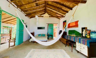 VENTA- CASA LOTE A 7 KM DE BARICHARA – NATURALEZA, SILENCIO Y ESTILO TRADICIONAL