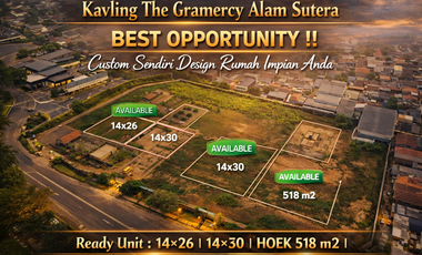 Bangun Rumah Mewah Impian di The Gramercy Alam Sutera — Kavling Premium Terakhir!