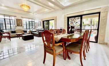 Fully Furnished 4 Bedroom House with Swimming Pool in Greenwoods Executive Village Pasig City for Lease