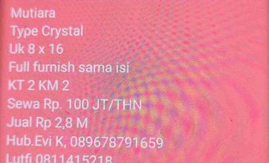 Rumah dijual di Summarecon Mutiara, Bulurokeng, Biringkanaya, Makassar, Sulawesi Selatan