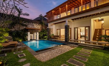 Villa Bumbak Umalas Kerobokan Badung-Bali Lingkungan Villa
