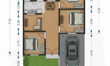 Rumah Minimalis ekonomis, Harga mulai 600 jutaan, di Antasura, Denpasar Utara