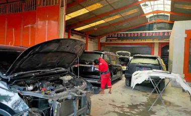 Gudang Ex Bengkel Mobil, Cocok Untuk Usaha Apapun, Jatiasih Bekasi Kota