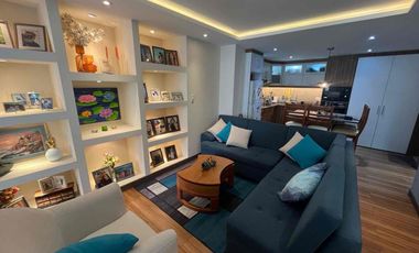 Venta departamento de dos dormitorios en urbanización privada sector el Condado